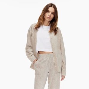 Aritzia Wilfred Free Evan Shirt Jacket